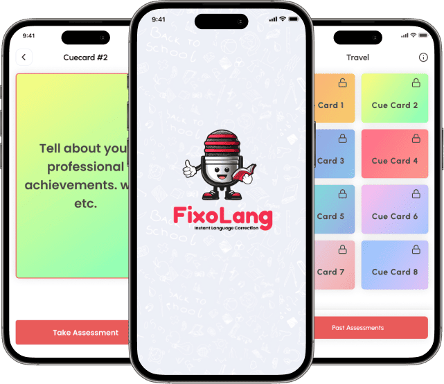 Best IELTS Preparation App | IELTS Speaking Test - FixoLang
