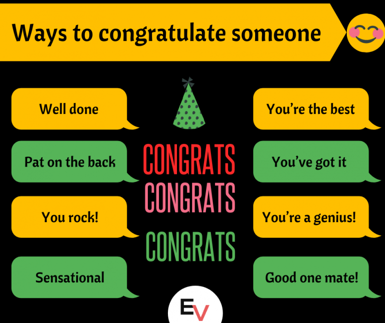 Ways To Congratulate Someone In English Engvarta