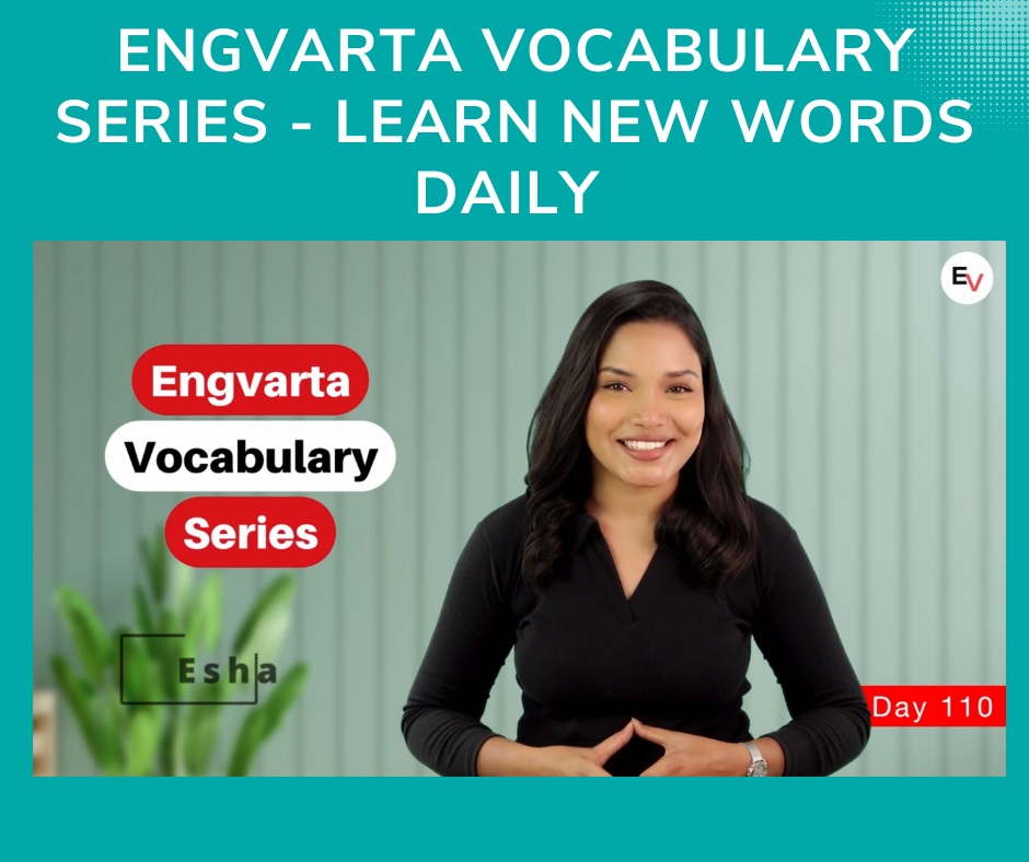 Engvarta vocabulary series - Learn new words daily