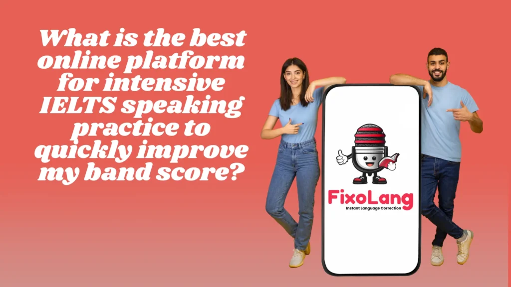 IELTS speaking practice online