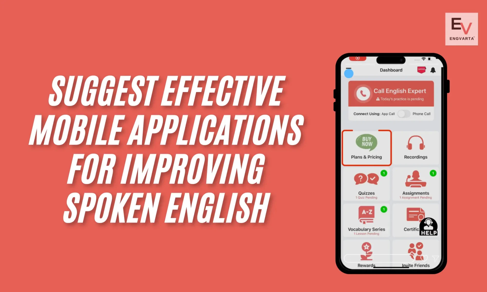Mobile Applications for Improving Spoken English