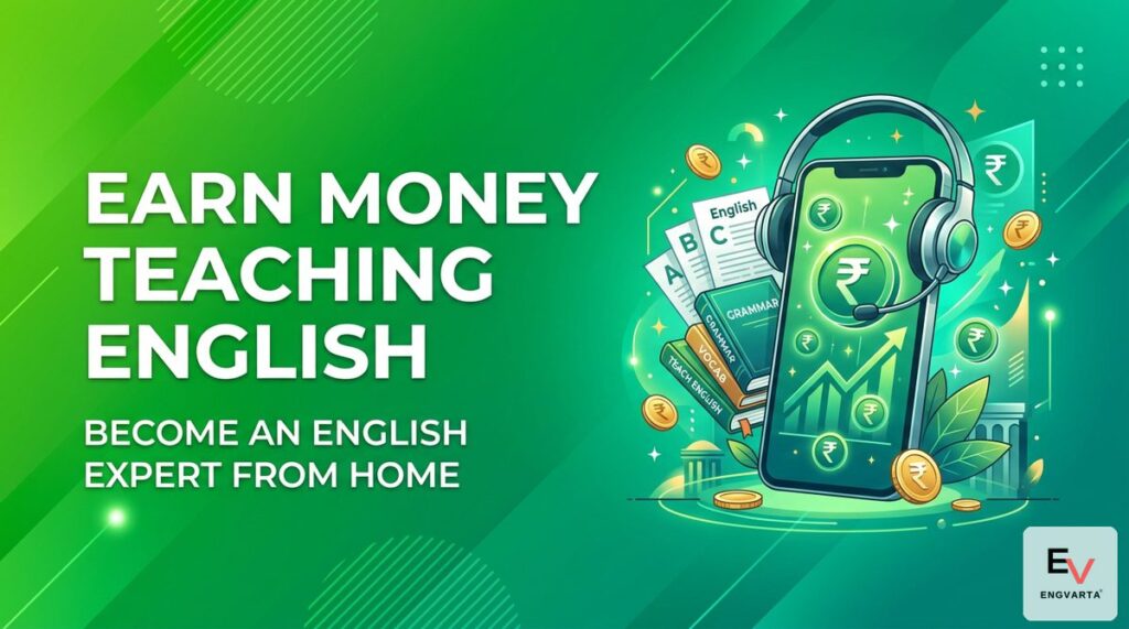Earn money by teaching English to learners on phone from home