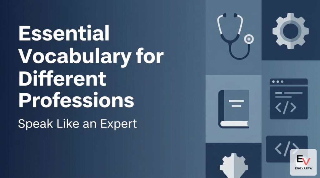 Essential English vocabulary for different professions and careers