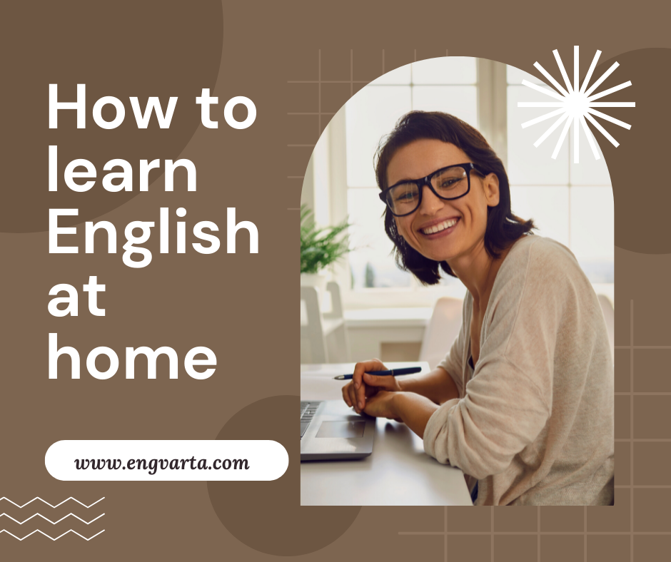 How to learn English at home