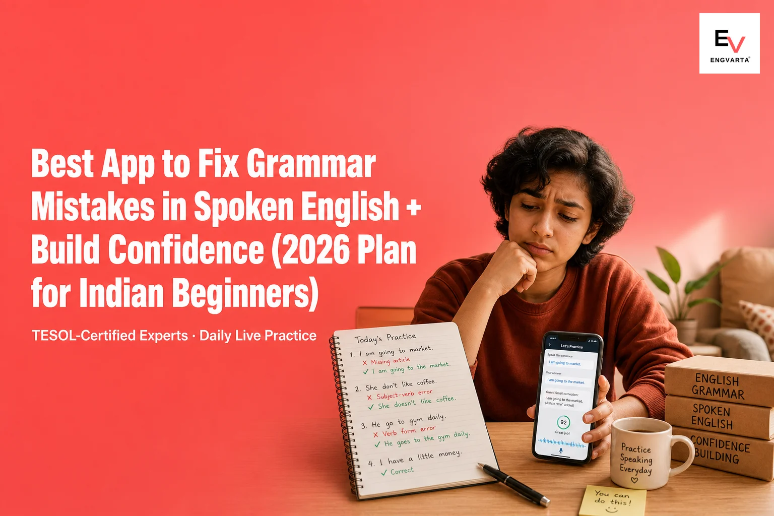 Best App To Fix Grammar Mistakes In Spoken English (2026)