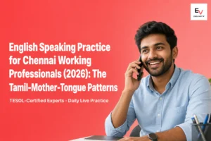 English Speaking Practice for Chennai Working Professionals — banner